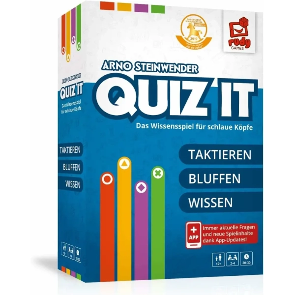 QUIZ IT - Das Wissensspiel für schlaue Köpfe