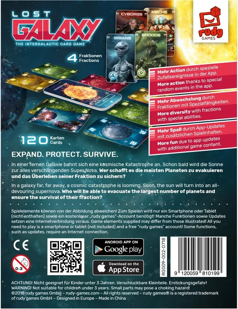 Lost Galaxy - Das intergalaktische Kartenspiel