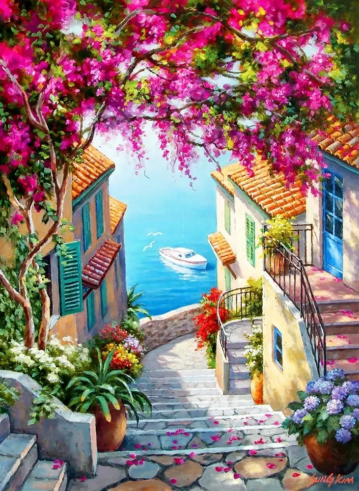 Stairs To The Sea