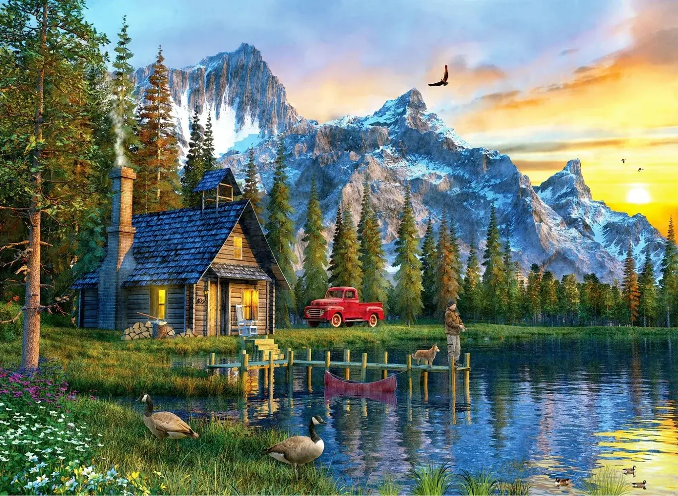 Sunset Cabin - Dominic Davison