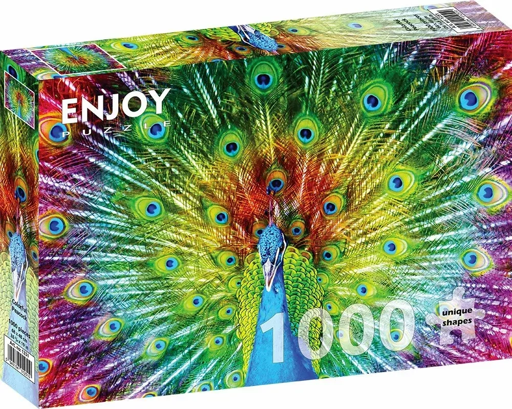 Farbenfroher Pfau