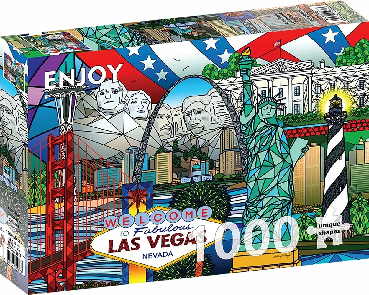 American Landmarks Collage