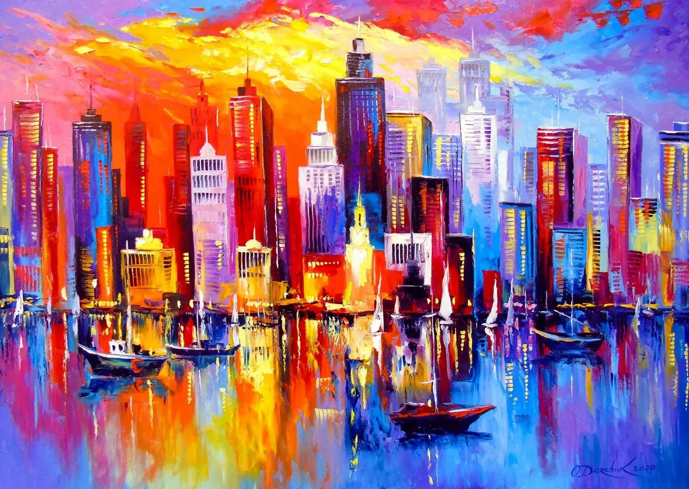 Es wird Nacht über New York