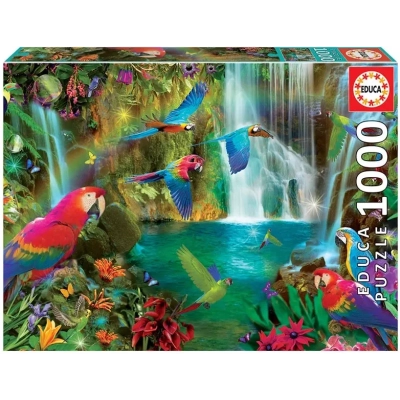 Tropical parrots