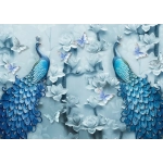 Blaue Pfauen