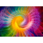 Regenbogen-Ringspirale