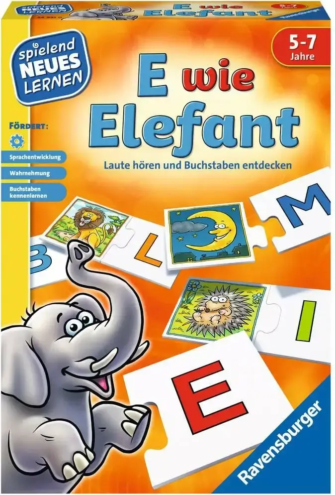 E wie Elefant