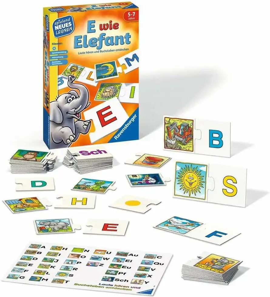 E wie Elefant