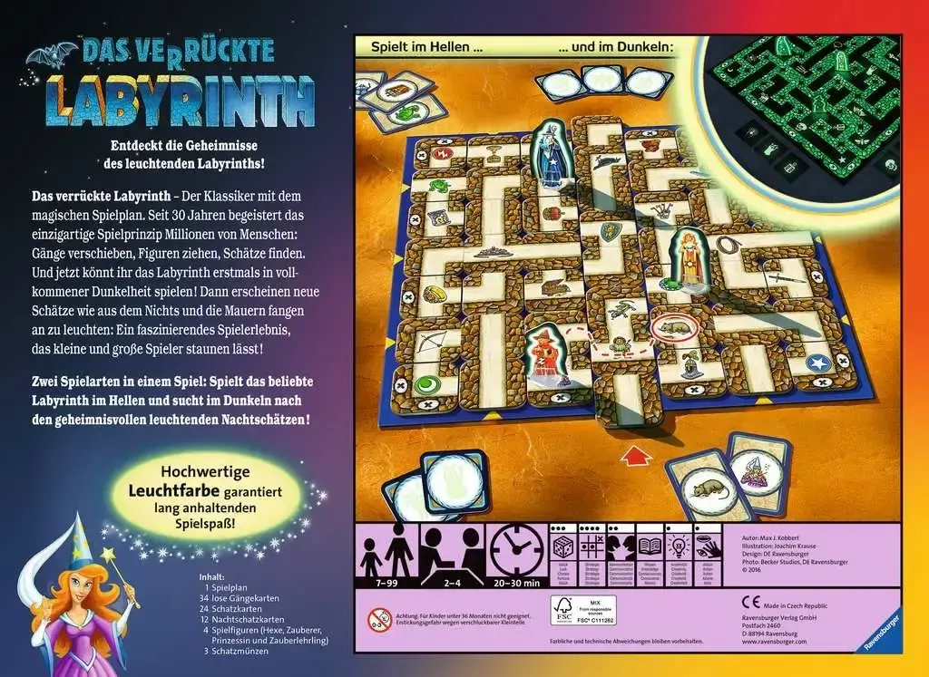 Das verrückte Labyrinth - Jubiläumsausgabe Glow in the Dark
