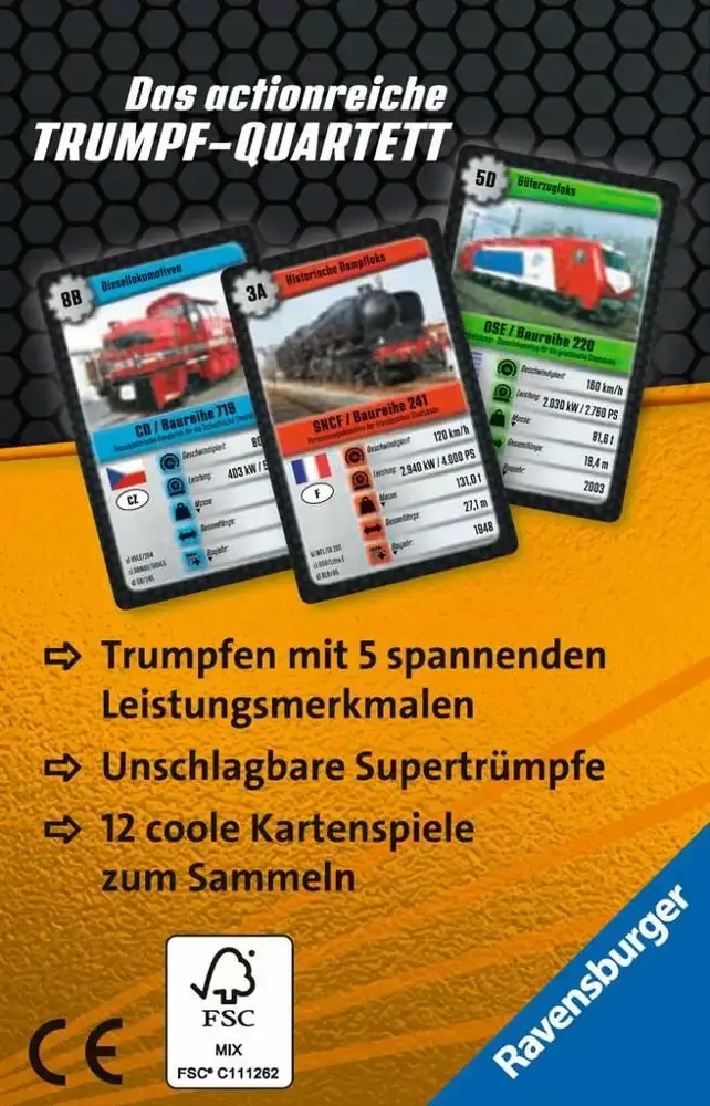 Quartett Supertrumpf Superloks