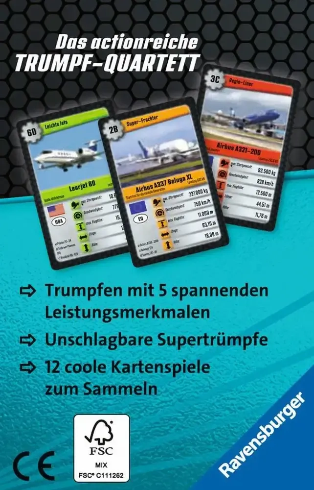 Quartett Supertrumpf Ultra Jets