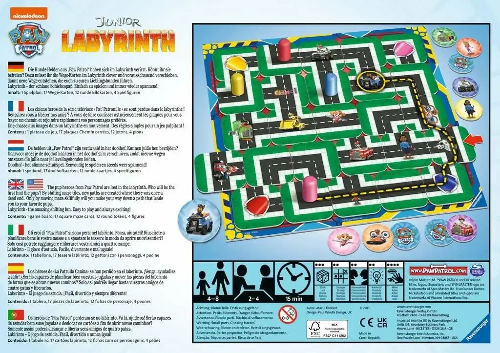 Paw Patrol Junior Labyrinth