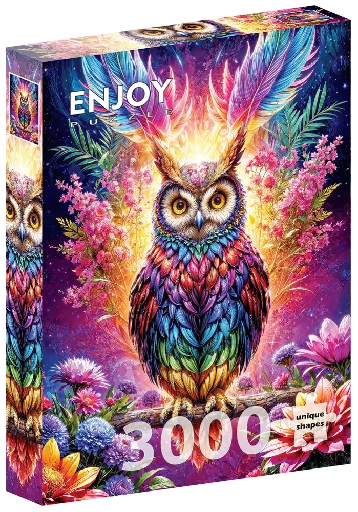 Neon Owl - 3000 Teile