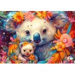Koala Cuddles - 2000 Teile