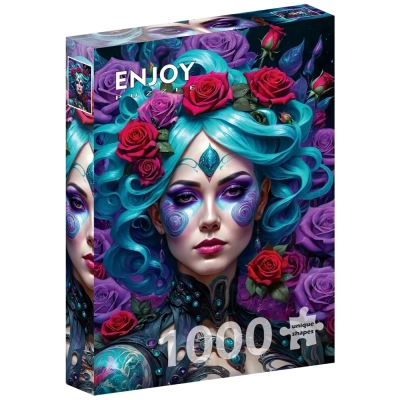 Gothic Flowers Portrait