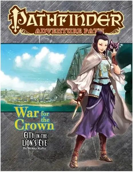 Pathfinder RPG Adventure Path City in the Lions Eye War for the Crown 4 - EN