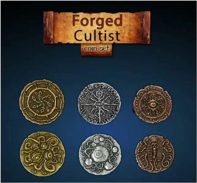 Forged Cultist Coin Set (24)