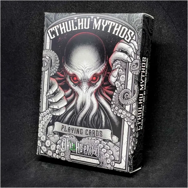 Cthulhu Mythos Poker Cards Black Edition