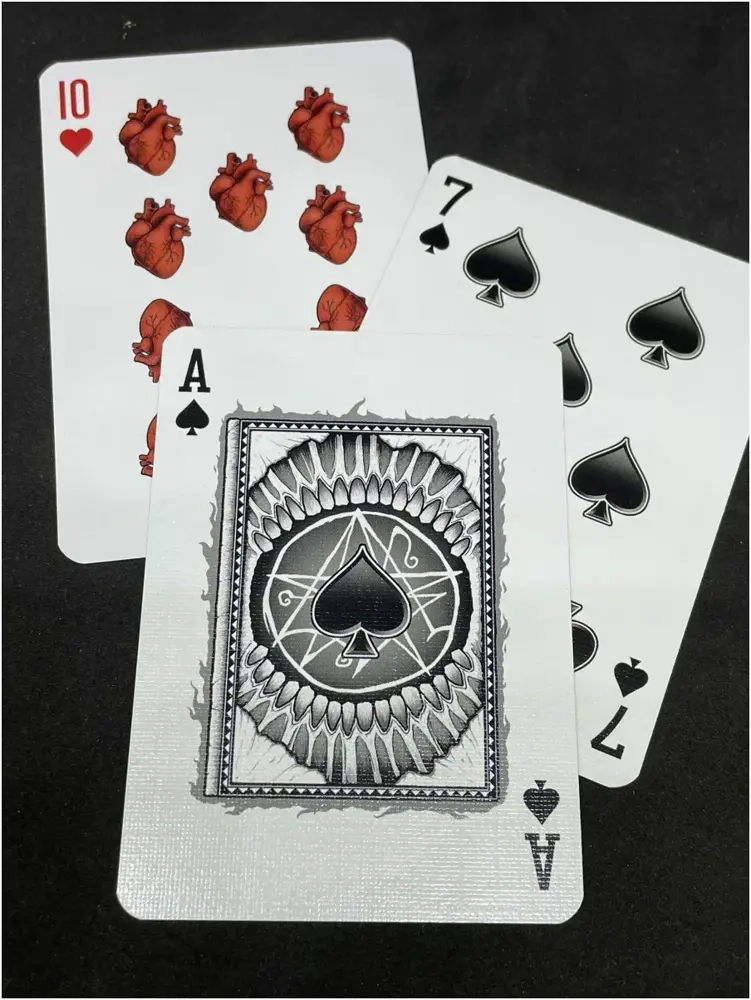 Cthulhu Mythos Poker Cards Black Edition
