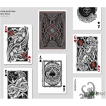 Cthulhu Mythos Poker Cards Black Edition