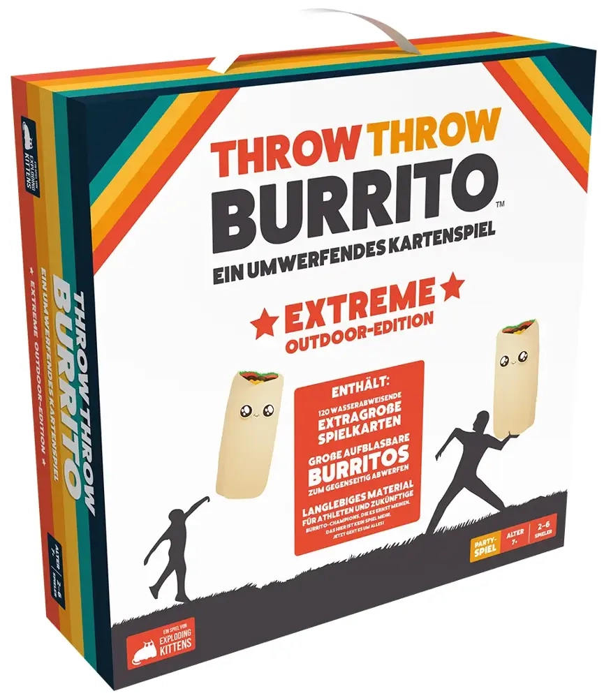Throw Throw Burrito: Extreme Outdoor-Edition
