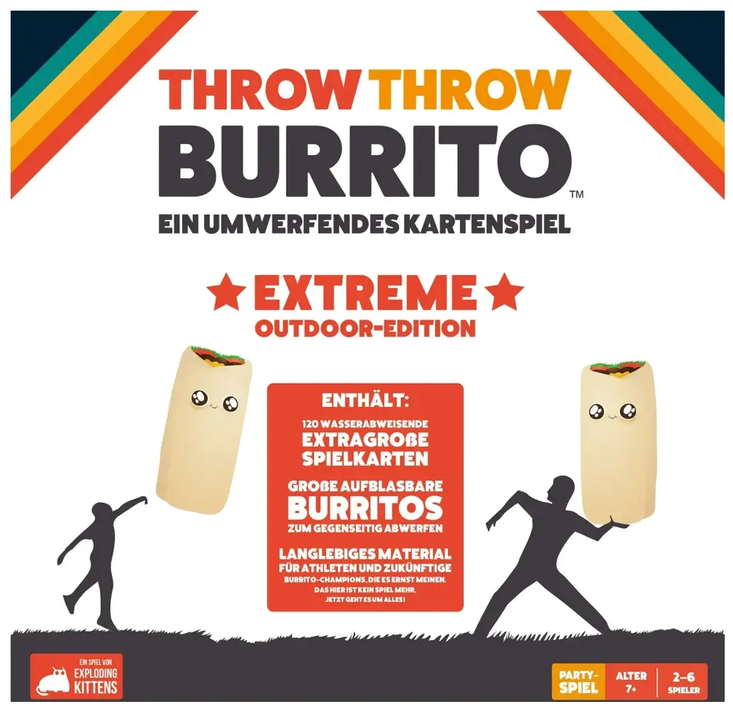 Throw Throw Burrito: Extreme Outdoor-Edition