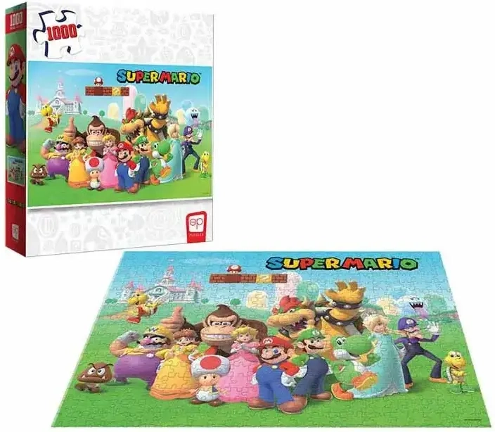 Super Mario Mushroom Kingdom Puzzle