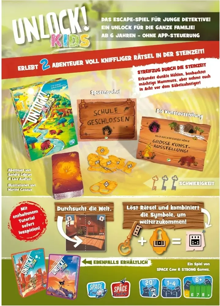 Unlock! Kids: Streifzug durch die Steinzeit