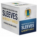 Beckett Shield Standard Card Sleeves (63x88mm) - (1 Display 15 Packs à 100 Sleeves)