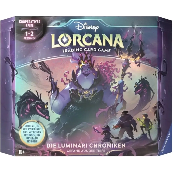 Disney Lorcana: Ursulas Rückkehr - Die Luminari Chroniken: Gefahr aus der Tiefe Geschenk-Set - DE