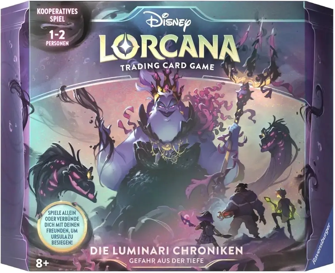 Disney Lorcana: Ursulas Rückkehr - Die Luminari Chroniken: Gefahr aus der Tiefe Geschenk-Set - DE