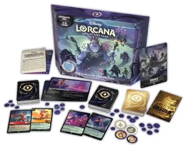 Disney Lorcana: Ursulas Rückkehr - Die Luminari Chroniken: Gefahr aus der Tiefe Geschenk-Set - DE