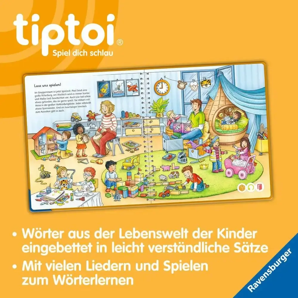 Tiptoi Mein Wörter-Bilderbuch: Kindergarten