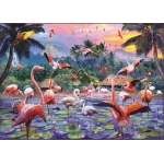 Pinke Flamingos