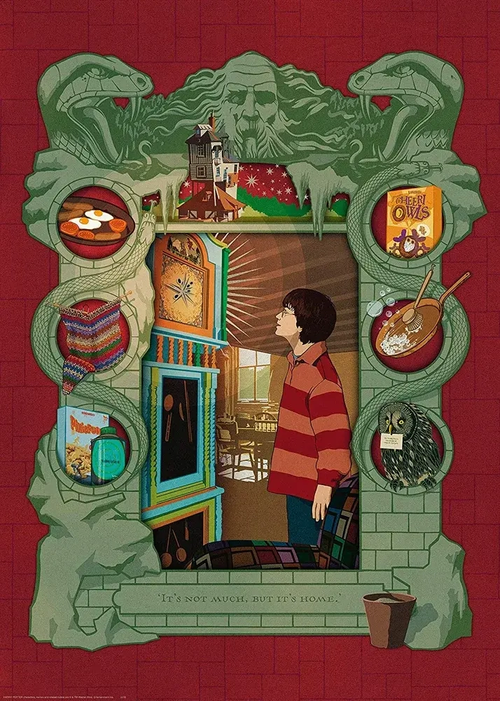 Harry Potter bei der Weasley Familie