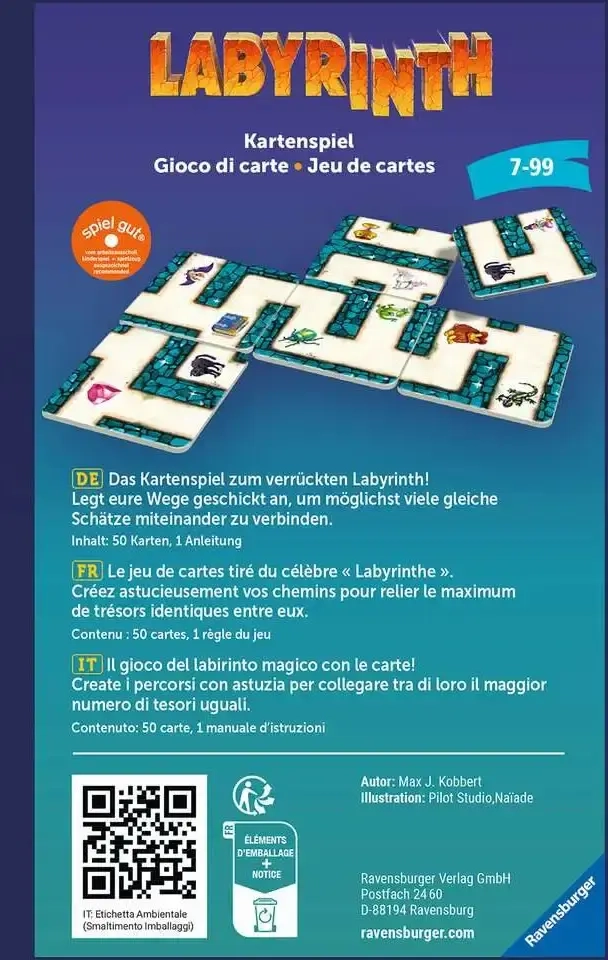 Labyrinth Das Kartenspiel - 2022 Neuauflage