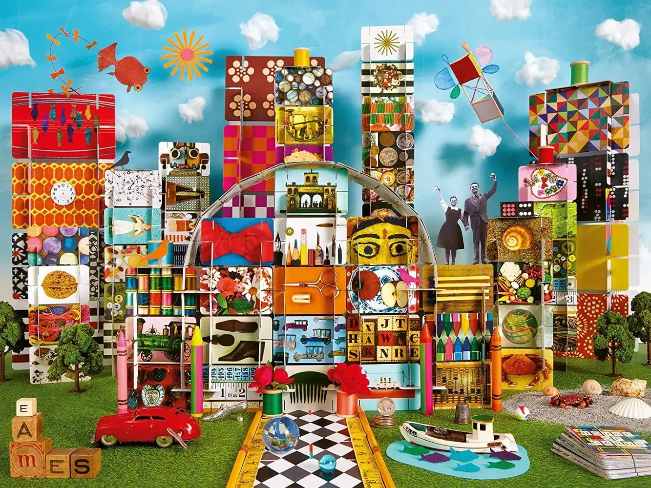Eames House of Cards Fantasy