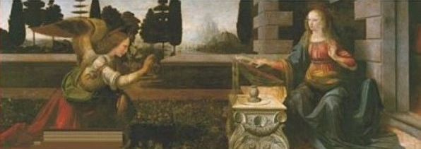 Verkündigung an Maria - Leonardo da Vinci