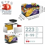 3D Puzzle - Aufbewahrungsbox Pokémon