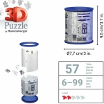 3D Puzzle Utensilo - Star Wars R2D2
