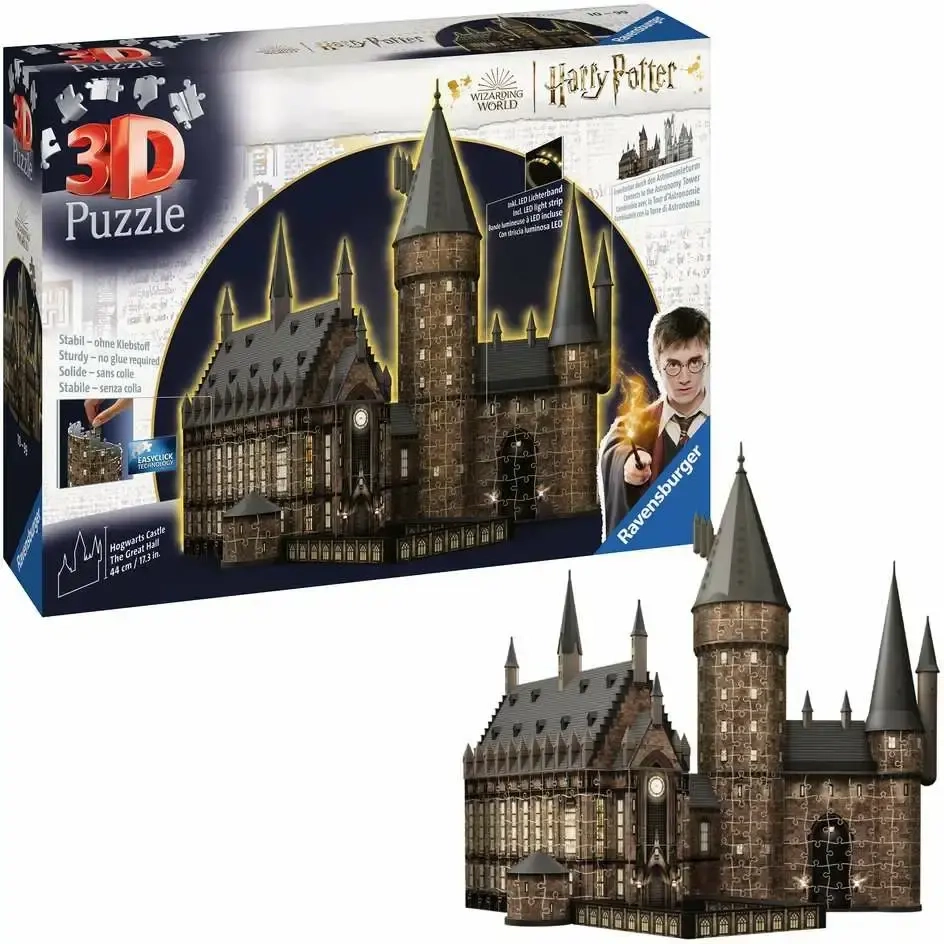 3D Puzzle - Hogwarts Grosse Halle (Night Edition)