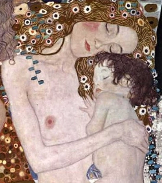 Die drei Lebensalter einer Frau - Gustav Klimt