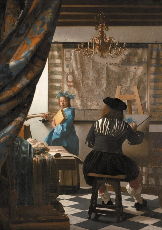 Die Malkunst - Johannes Vermeer van Delft