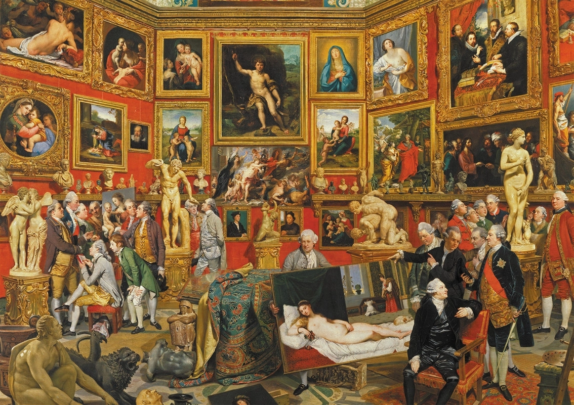 Tribuna der Uffizien - Johann Zoffany