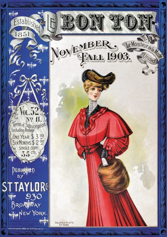 Bon Ton Magazine Cover 1903