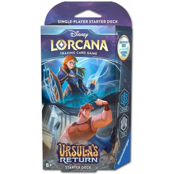Disney Lorcana - Ursula's Return Starter - Deck Hercules and Anna - EN