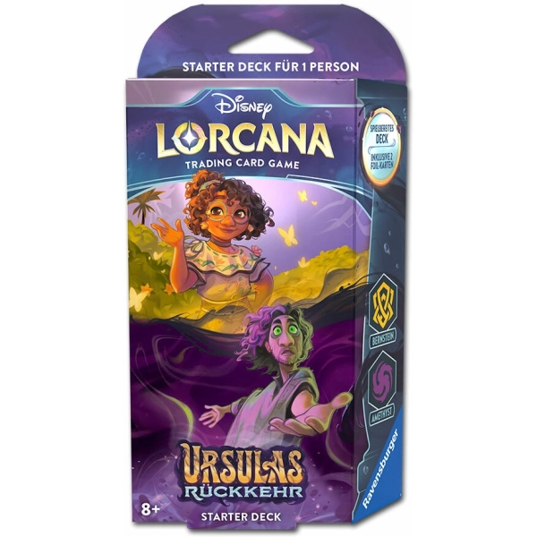 Disney Lorcana - Ursula's Return Starter - Deck "Saphir, Stahl" - DE