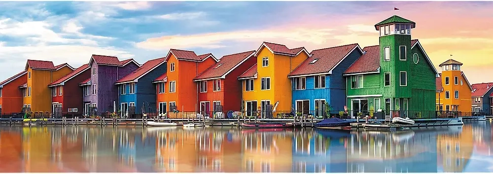 Bunte Häuser in Groningen