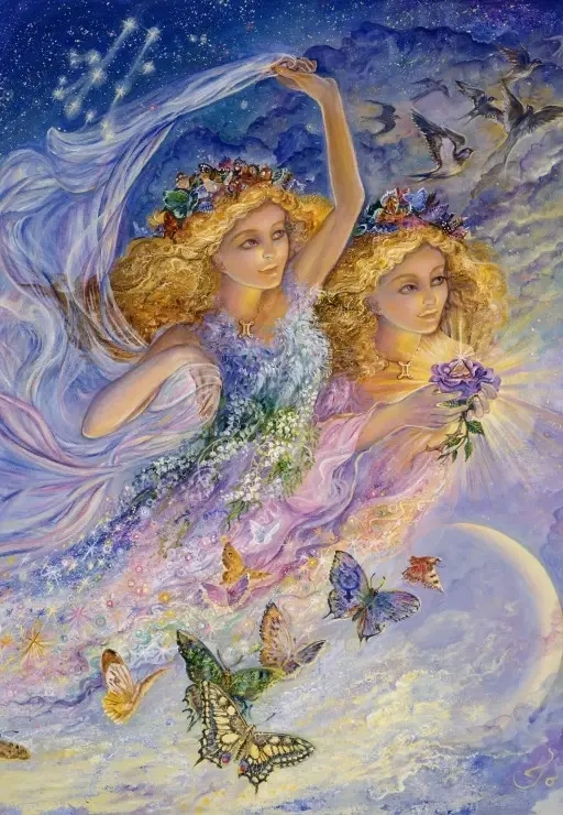Signe du Zodiaque - Gémeaux - Josephine Wall