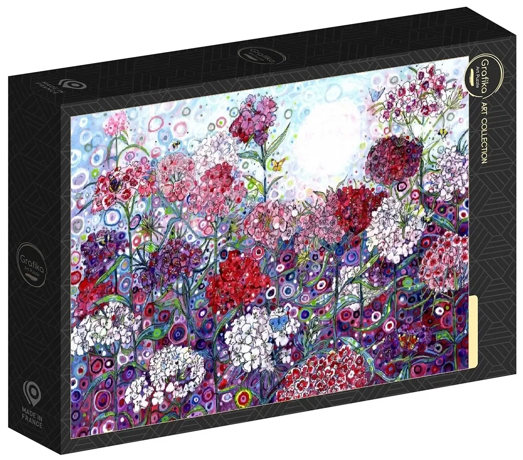 Sweet William with Butterflies - Sally Rich